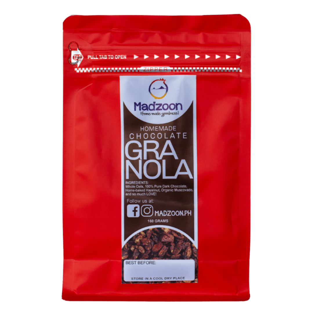 Chocolate Hazelnut Granola (160g)